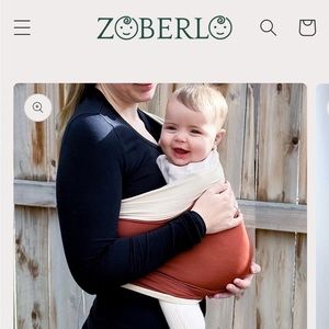 Baby carrier baby wearing
